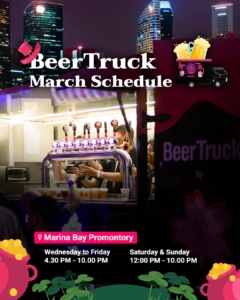 Monthly BeerTruck schedule