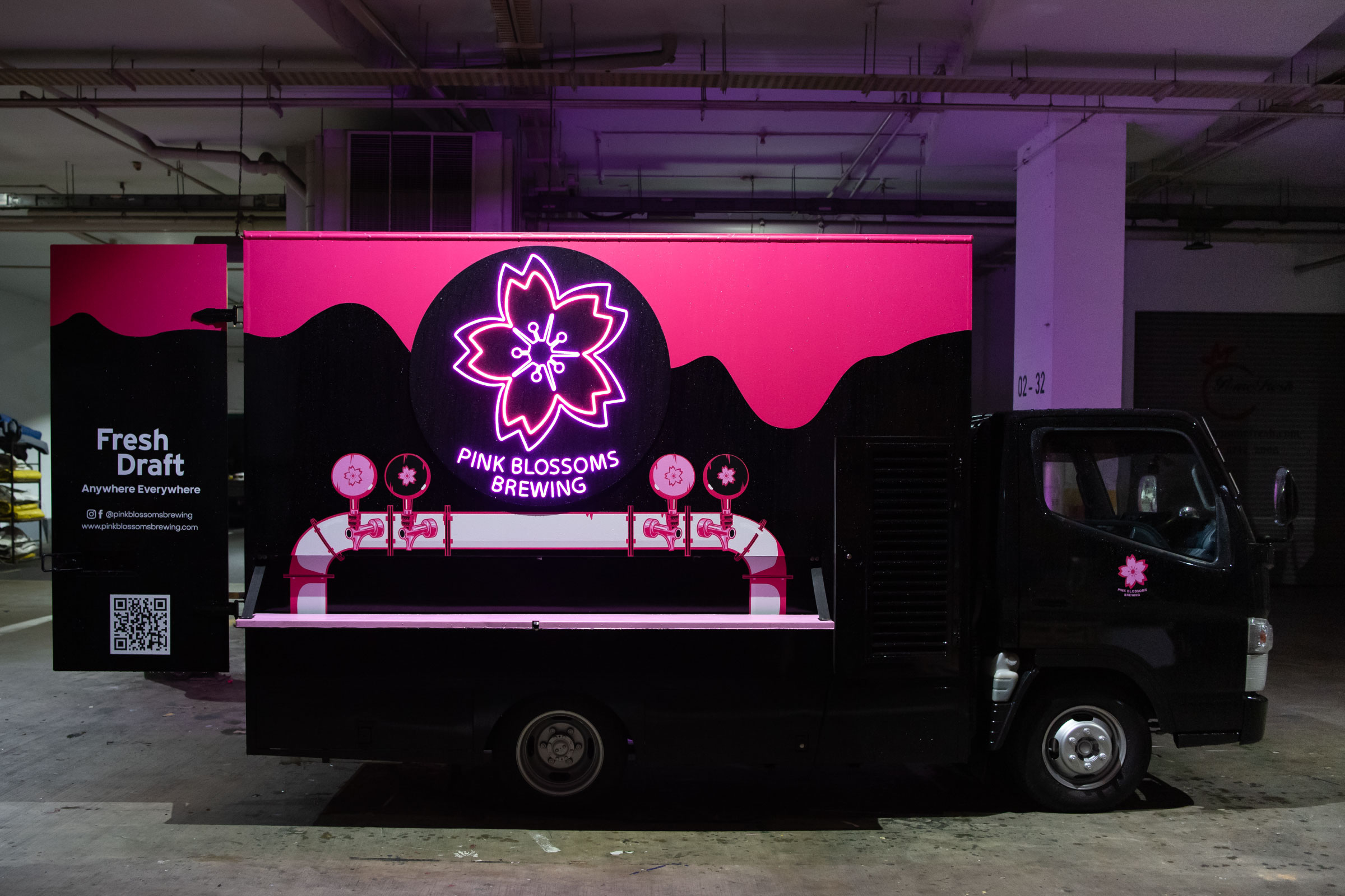 Pink Blossoms BeerTruck